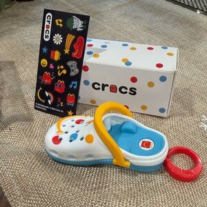 McDonald’s toy  CROCS Polka Dot keychain #1